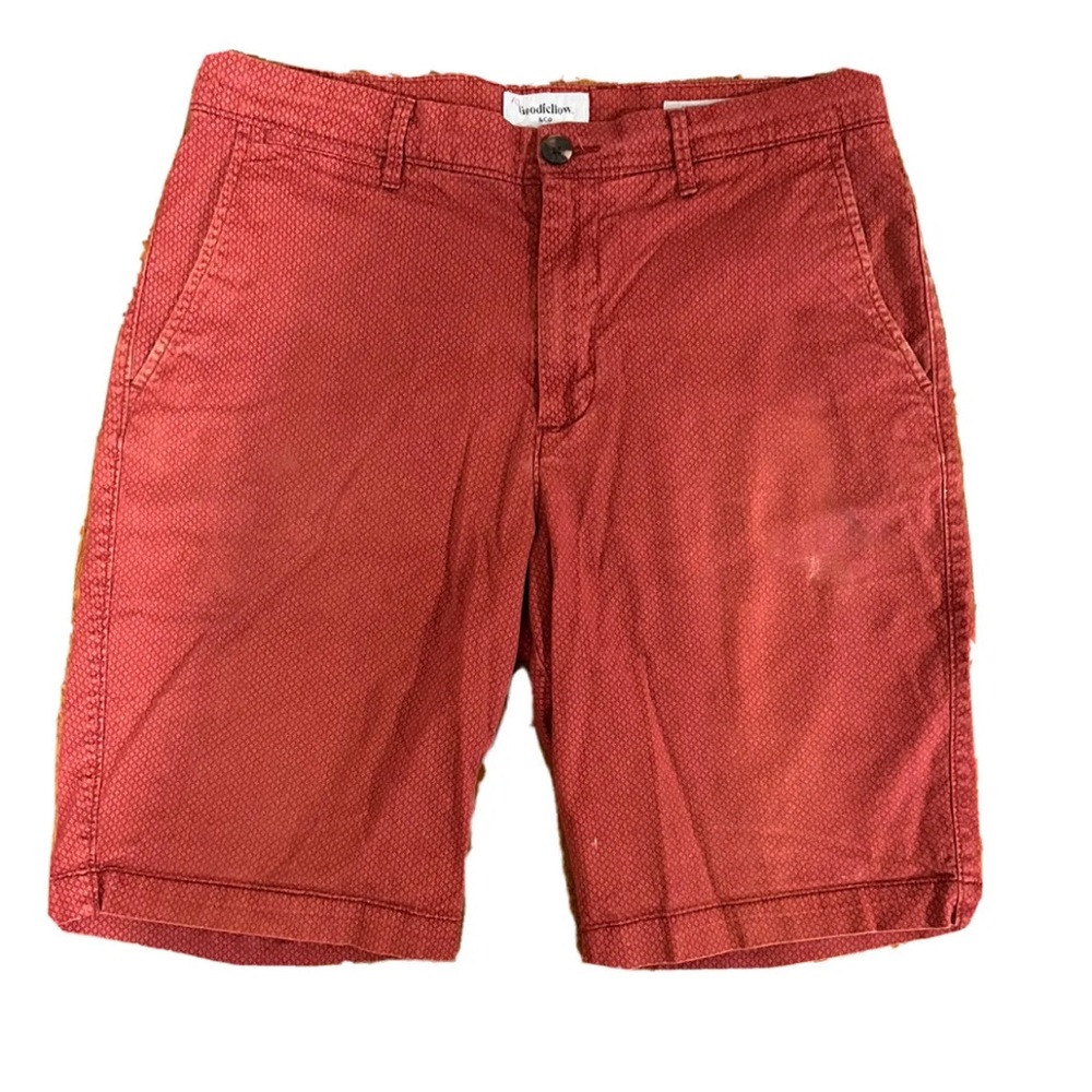 Goodfellow & Co Linden Shorts 10.5 Red 30
